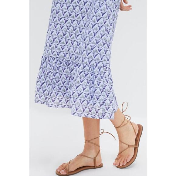 HYACINTH HOUSE Periwinkle Trellis Floral Mimi Midi Dress Size XXL NWT - Picture 6 of 8